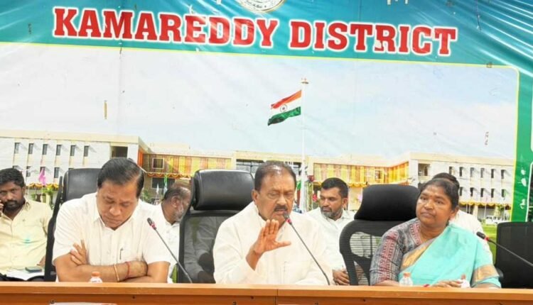 Drinking water supply review by Seethakka, Shabbir Ali