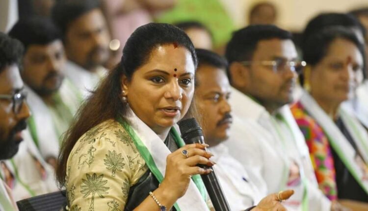 Fee regulation law demanded by Kavitha over private school hikes