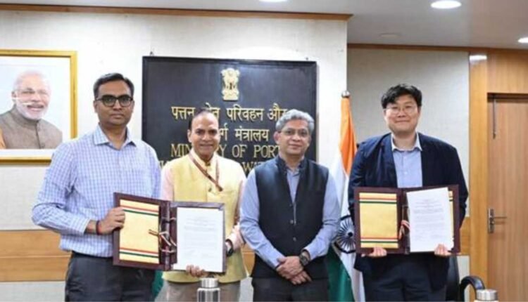 Shipbuilding skill development pact signed by India, Korea