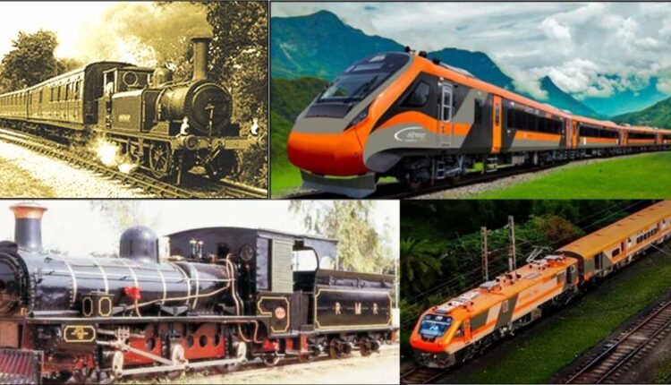 Indian Railways evolution from steam to speed