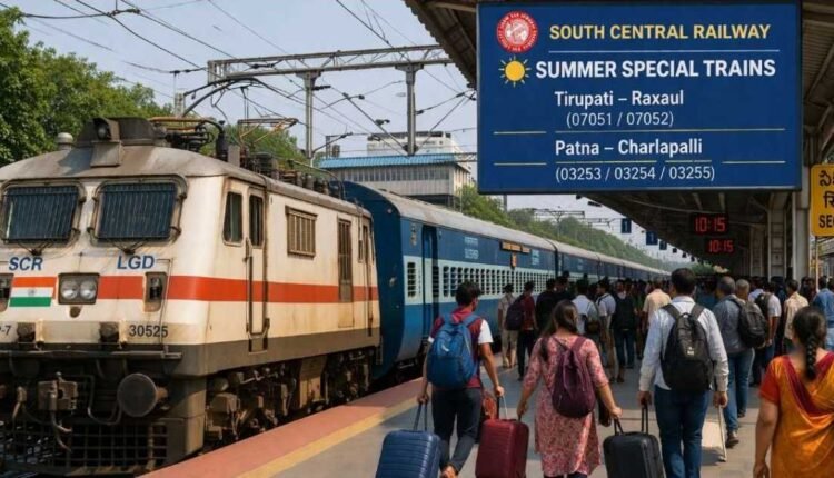 SCR summer special trains to ease travel rush