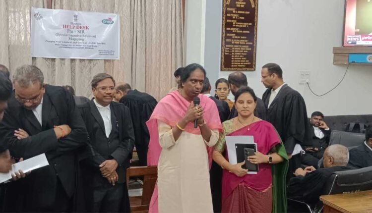 SIR help desk launched for voter mapping in Hyderabad