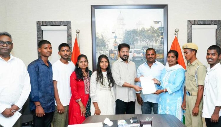Revanth Reddy supports Tank Bund rescuer Shiva