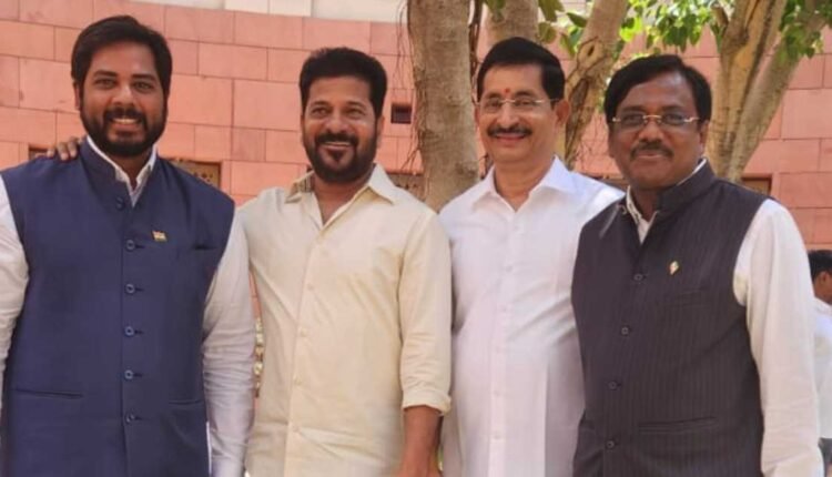 Vem Narender Reddy oath in Rajya Sabha