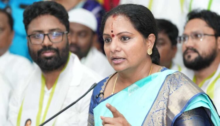Handloom orders row: Kavitha targets Revanth Reddy