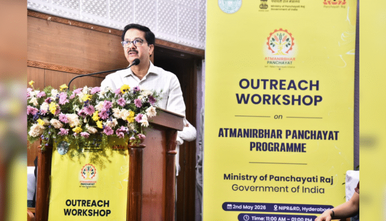 Atmanirbhar Panchayat workshop held in Hyderabad