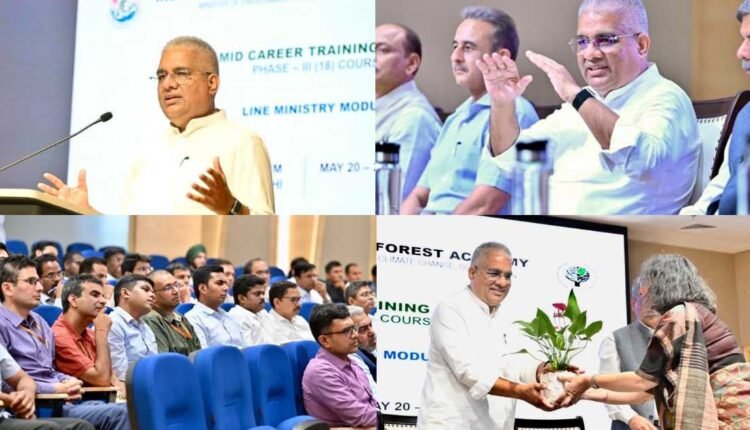 Bhupender Yadav praises forest officers