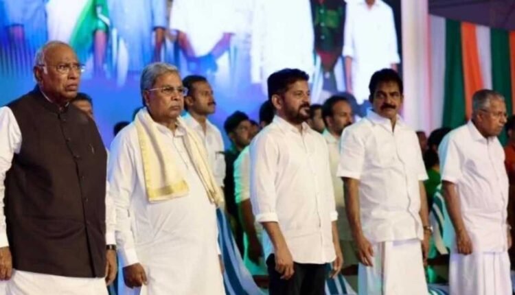 VD Satheesan swearing-in attended by Revanth Reddy
