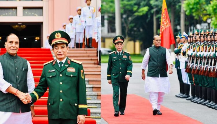Vietnam defence talks held by Rajnath Singh