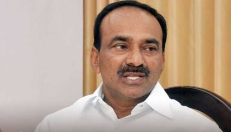 Etala Rajender raises central funds panchayats issue