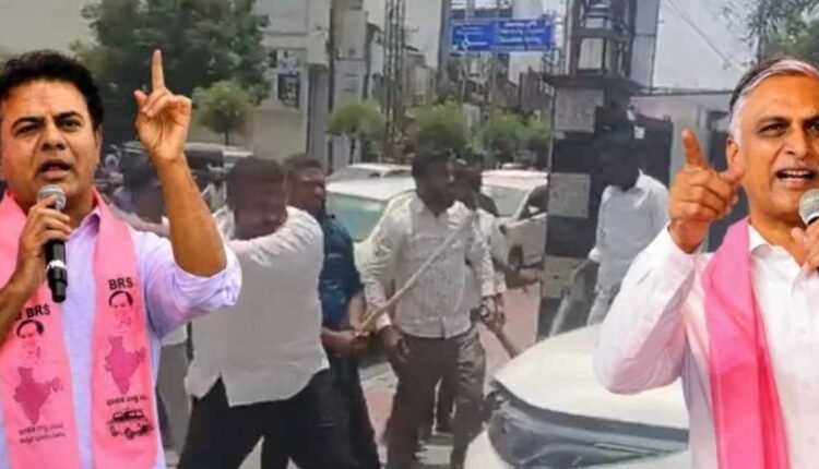 KTR slams Gangula attack in Karimnagar