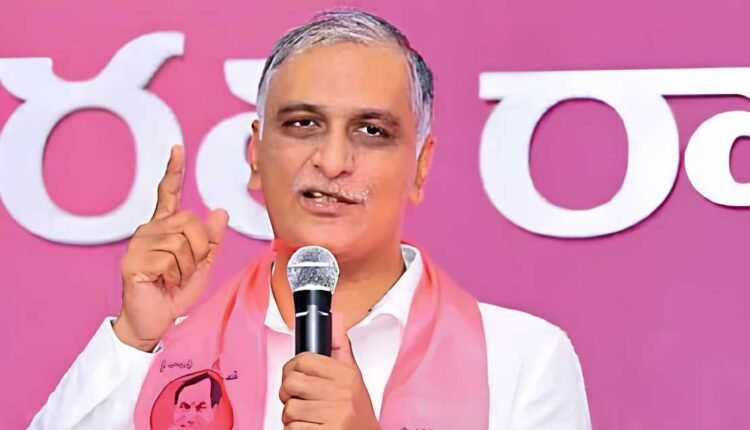 HAM roads scam alleged by Harish Rao in Telangana