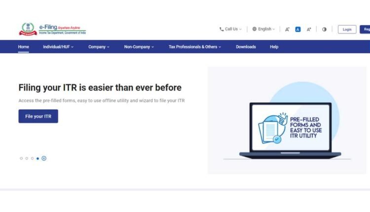 ITR filing enabled for AY 2026-27