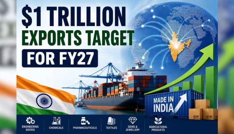 $1 trillion exports target set by Piyush Goyal
