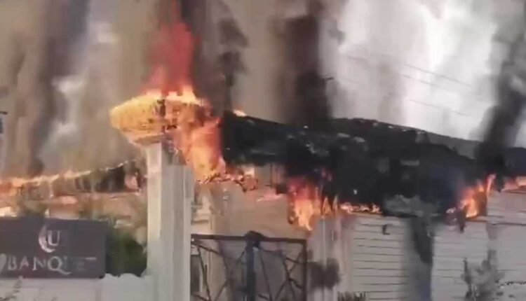 Pista House fire: Blaze at Mahabubnagar hall