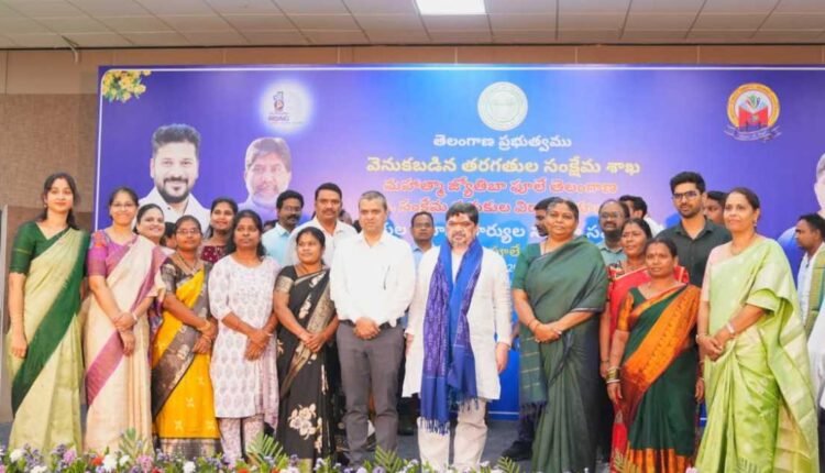 MJP brand image gets focus in Telangana Gurukuls