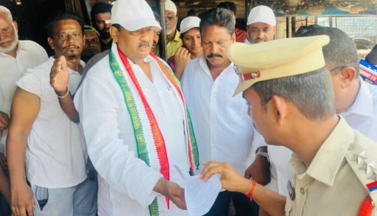 Kamareddy fire accident relief announced by Shabbir Ali