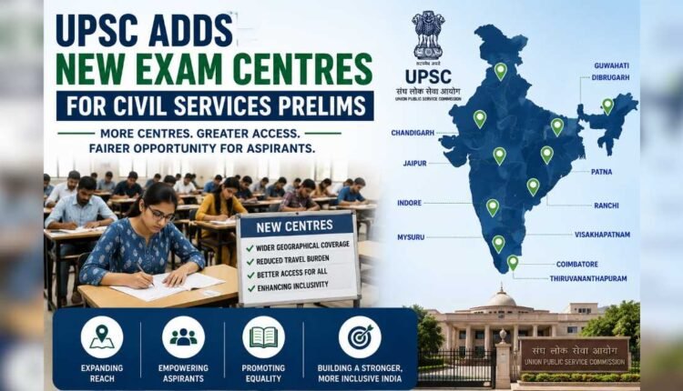 UPSC expands exam centres for prelims