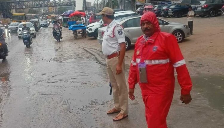 Cyberabad police rainfall response ensures public safety