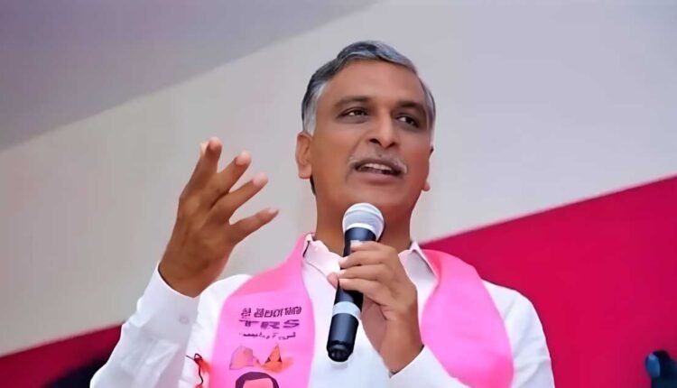 Telangana water rights at risk, alleges Harish Rao