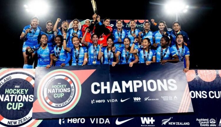 Women’s hockey team wins FIH Nations Cup