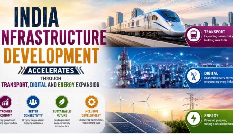 India infrastructure development drives Viksit Bharat vision