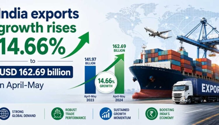 India exports growth reaches USD 162.69 billion