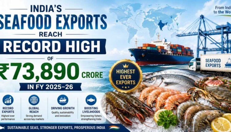 India seafood exports reach all-time high