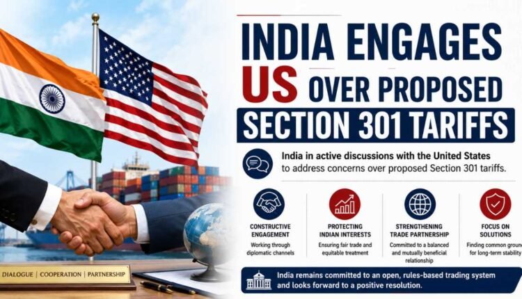 India discusses Section 301 tariffs with US