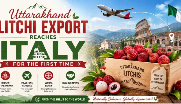 Uttarakhand litchi export reaches Italy market