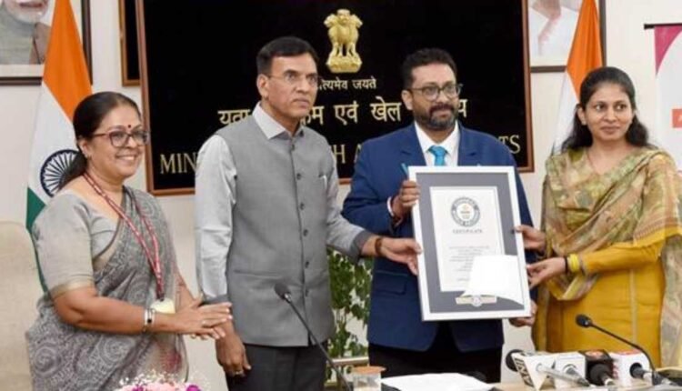MY Bharat record sets Guinness World Records mark