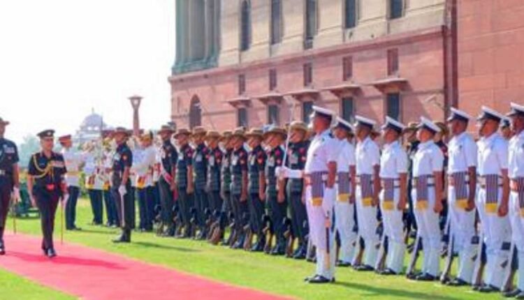 NS Raja Subramani takes charge as CDS