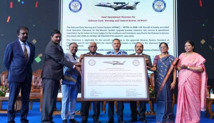 Netra AEW&C receives final clearance for IAF