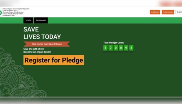 Organ donation pledges reach major milestone