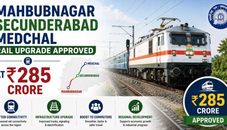 Rail upgrade project approved for Telangana route