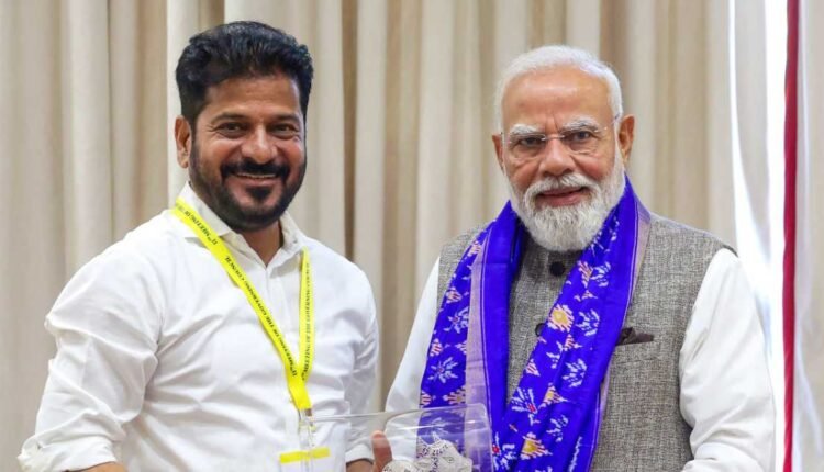 Telangana projects support sought by Revanth Reddy