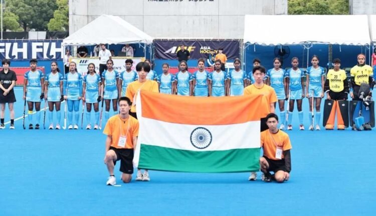 U18 Hockey Bronze won by Indian women at Asia Cup