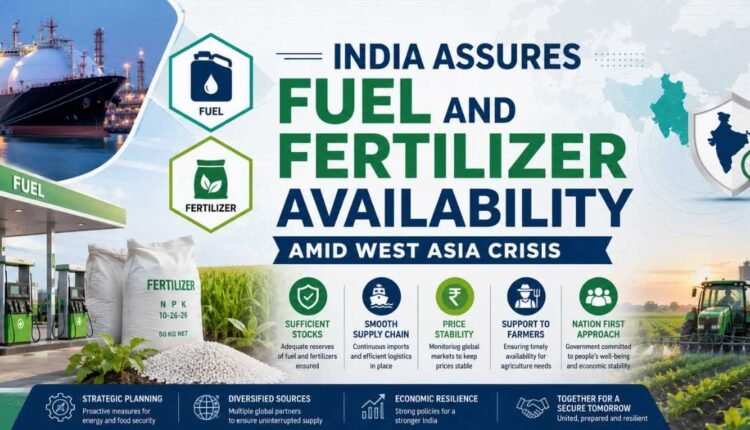 India reviews fuel availability amid West Asia crisis