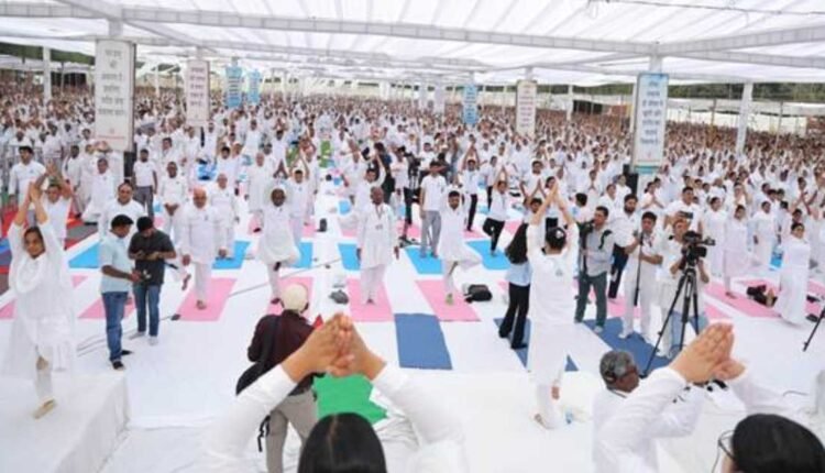Delhi Yoga celebrations
