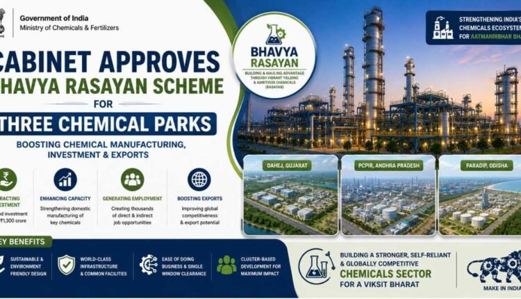 BHAVYA Rasayan Scheme approved for Chemical Parks