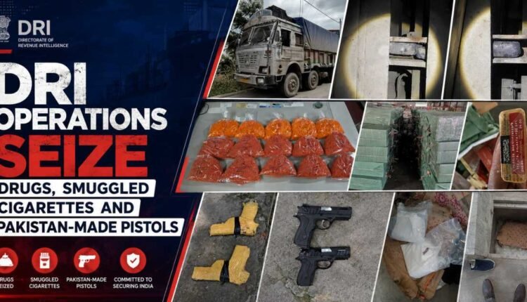 DRI operations lead to major seizures across India