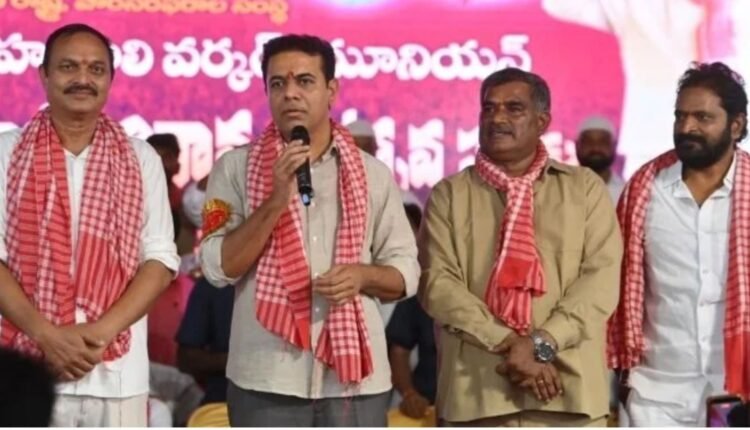 KTR hamali workers support: BRS assures welfare