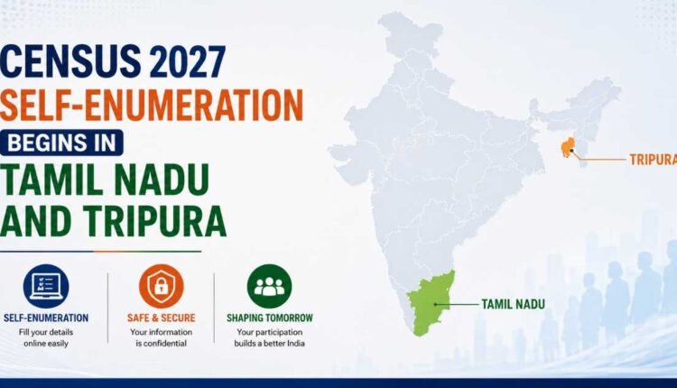 Census 2027 starts self-enumeration in two states