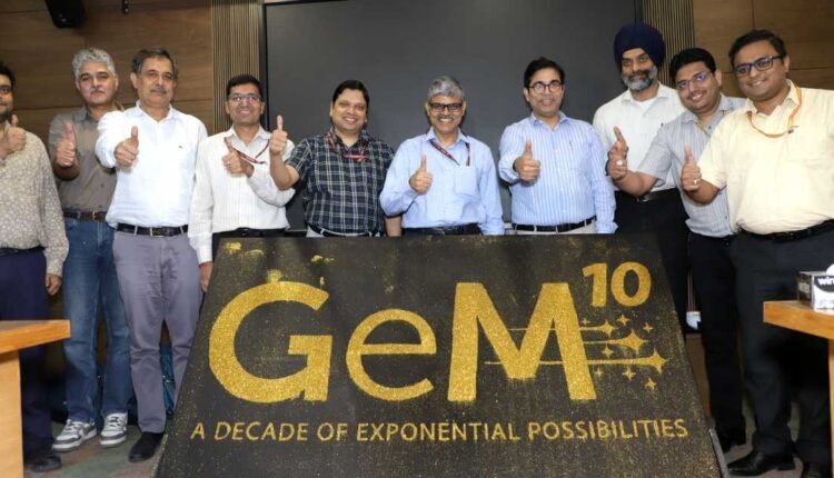 GeM Foundation Day celebrations begin with new logo