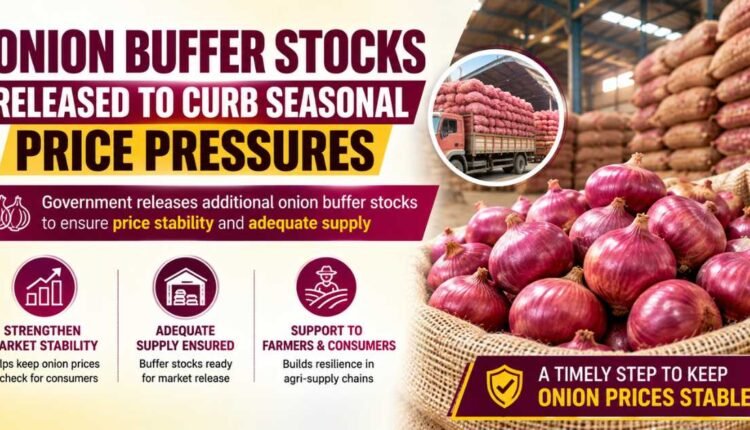 Onion buffer stocks released to moderate prices