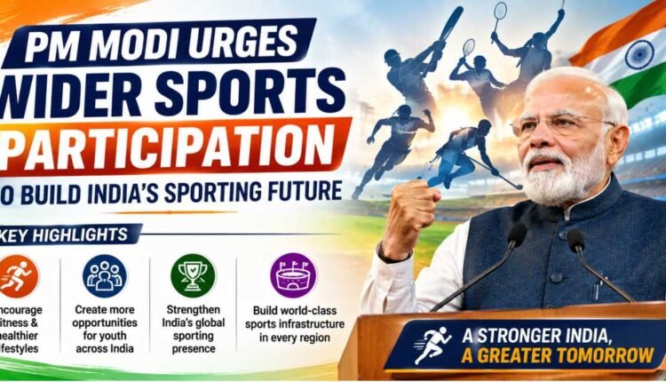 Sports participation key to India’s sporting future