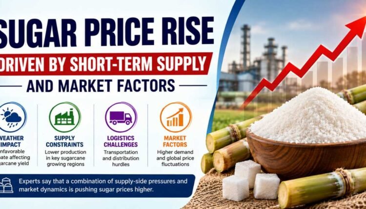 Sugar price rise linked to supply and market factors