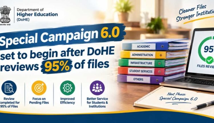 Special Campaign 6.0 to run from October 2