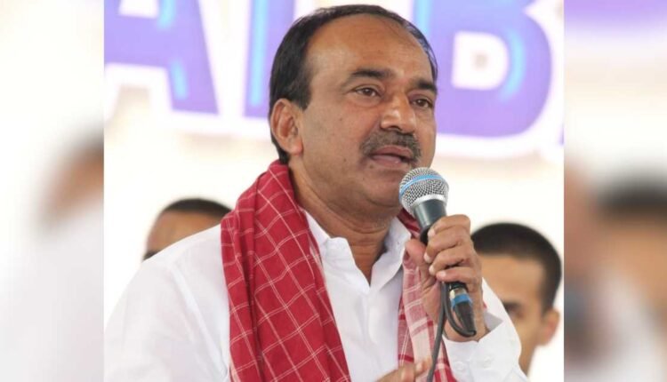 Eatala Rajender alleges Congress failed opposition role