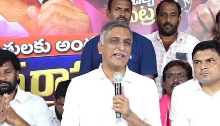 Farmers lands 22-A issue: Harish Rao seeks action